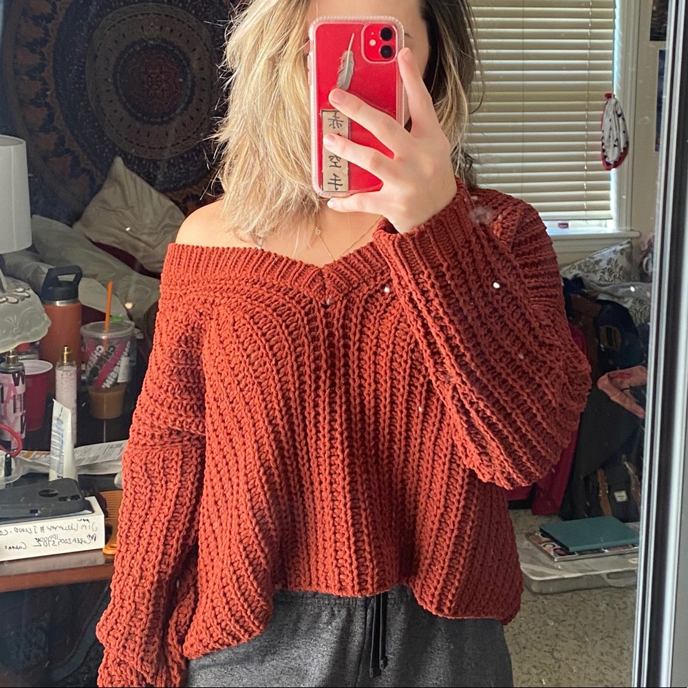 Cozy Knit Cropped Sweater